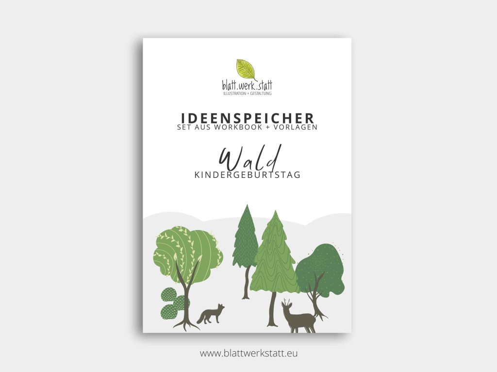 Diana_Pfister_kinder-geburtstag-wald-ideenspeicher-workbook-vorlagen-cover