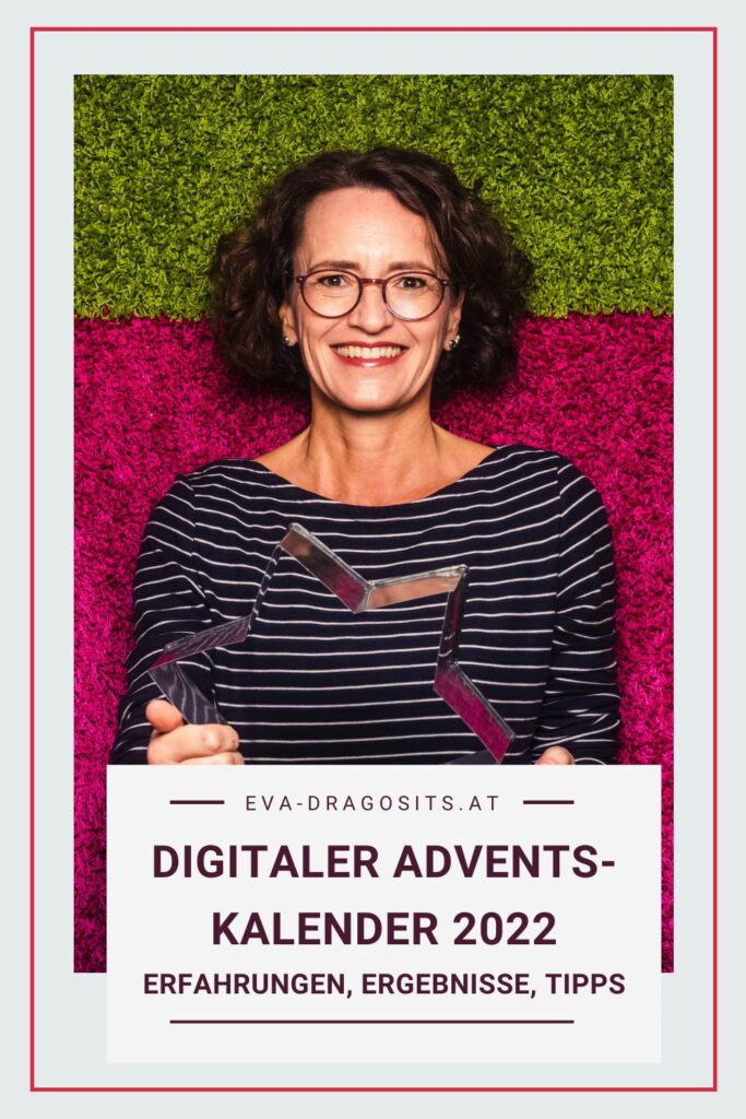Digitaler Adventskalender 22: Eva Dragosits mit riesigem Keksausstecher